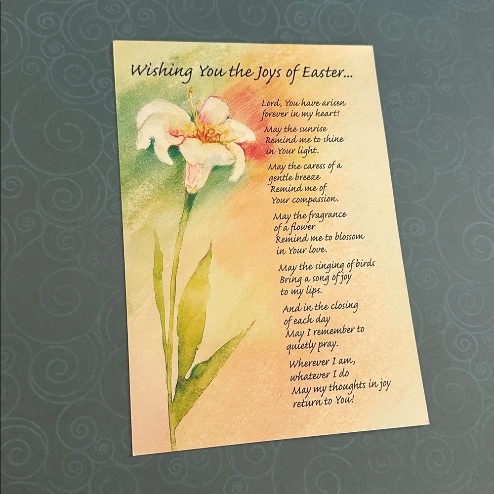 8 Easter Greeting Cards (No Envelopes Included)